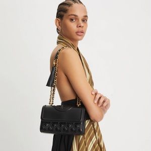 100% Authentic NWT Tory Burch FLEMING SMALL CONVERTIBLE SHOULDER BAG
